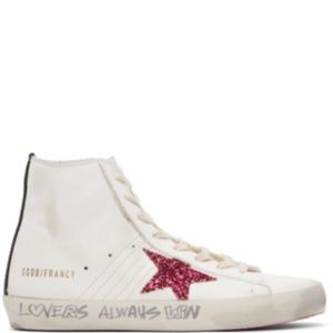 GOLDEN GOOSE White Classic Francy Sneakers